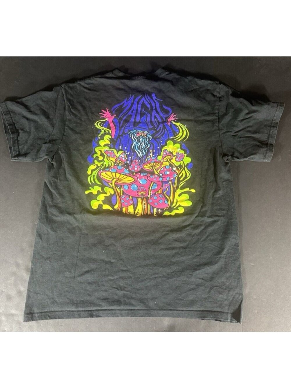 ALAB Wizard Magic Mushrooms Glow In The Dark T-Shirt